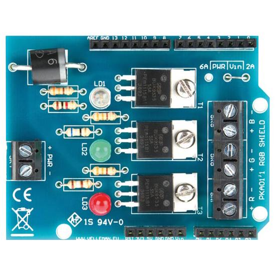 M&oacute;dulo Shield RGB para Arduino - Velleman