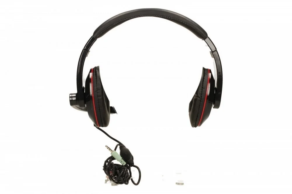 Gembird Headset Stereo Mhs 001  Glänzend Klinke Schwarz