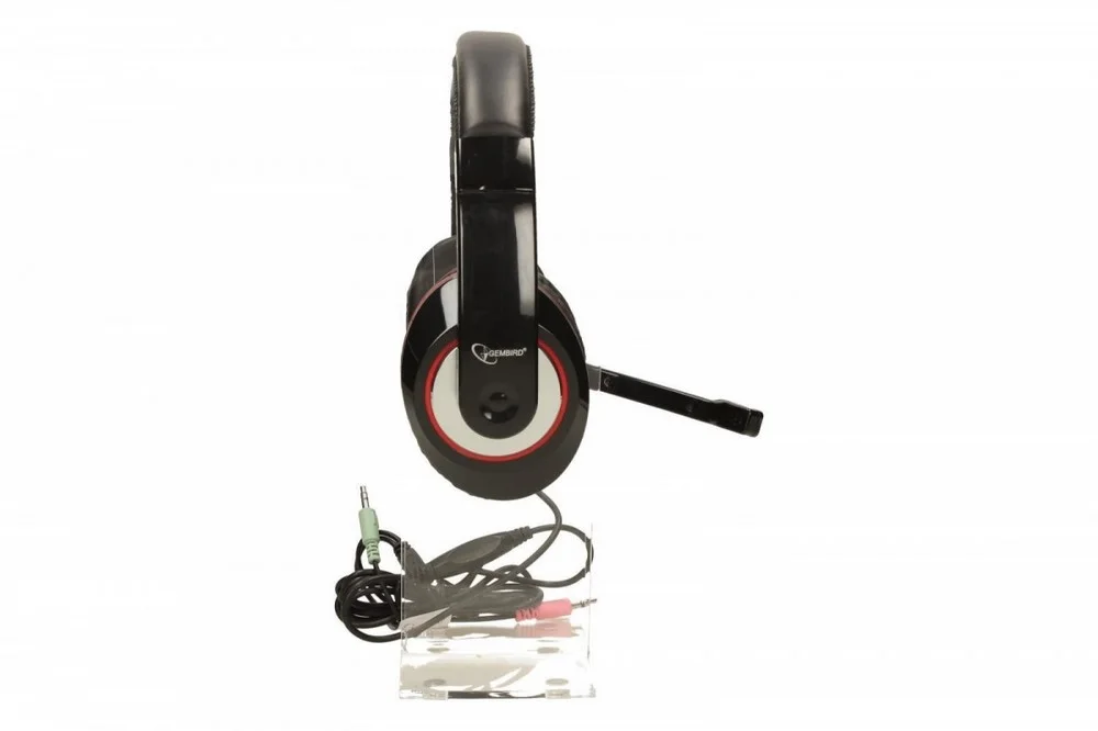 Gembird Headset Stereo Mhs 001  Glänzend Klinke Schwarz