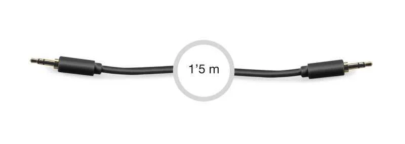 Cabo Jack 3.5 Macho Para Jack 3.5 Macho 1.5M