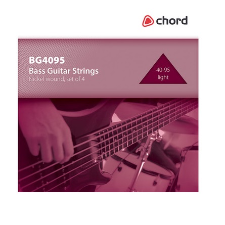 Conjunto de 4 Cordas de Niquel Para Guitarra Baixo