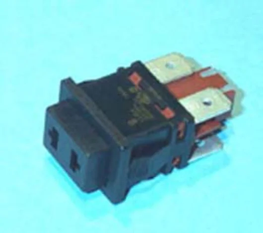 Interruptor Pressao  Bipolar C/ Tomada 13X20Mm 12A