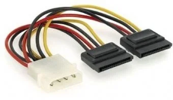 Cabo Alimentação Gembird Molex P/2*sata 15cm
