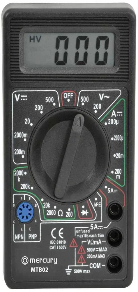 Multimetro Digital Ac-Dc 500v