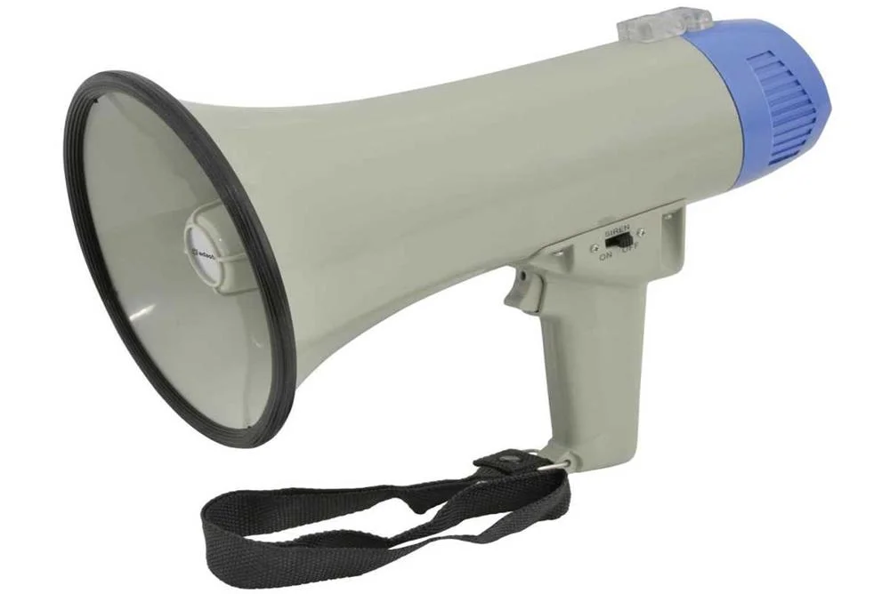 Megafone 10w com Sirene
