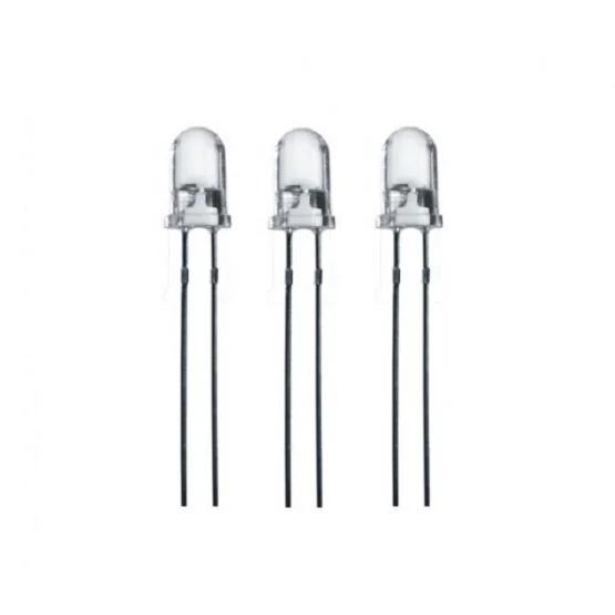 Led 8Mm Alto Brilho Amarelo Transparente