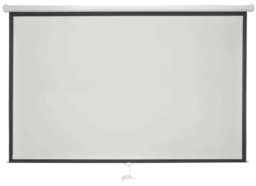 100" 4:3 Manual Projector Screen