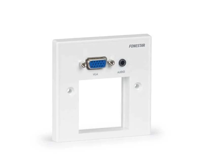 Panel de Conexión Vga Y Jack 3.5mm para 1 Panel