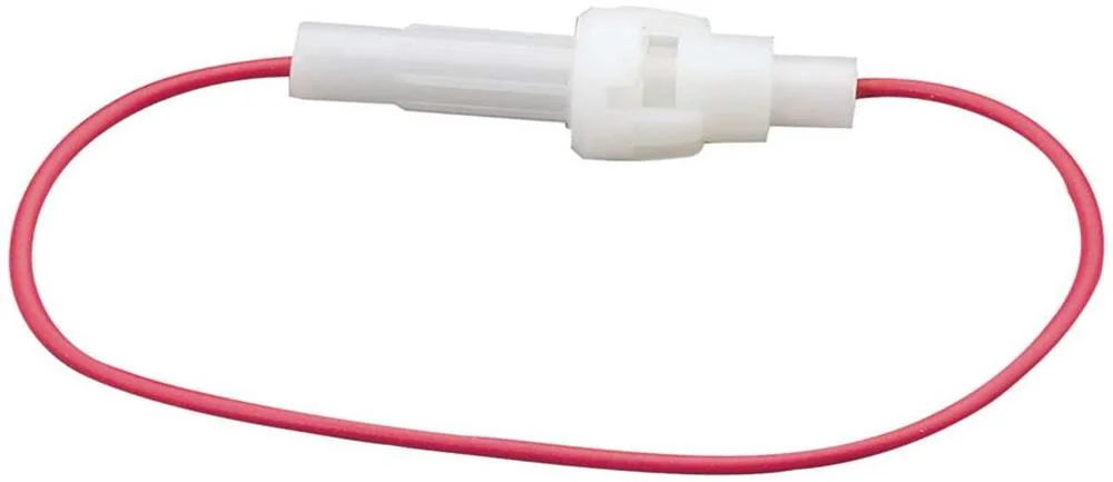 Portafusibles En Línea 5x20mm Plástico