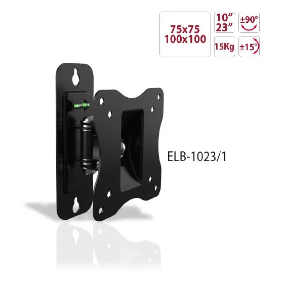 Suporte 1 Articulaçao P/ Tv Led/lcd/plasma 10"-23"