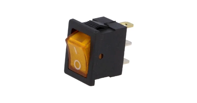 Interruptor Unipolar Off-(On) Com Led