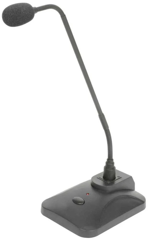 Microfone Dinamico com Base e Funçao de Campainha
