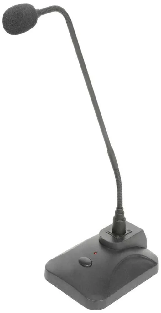 Microfone Dinamico com Base e Funçao de Campainha