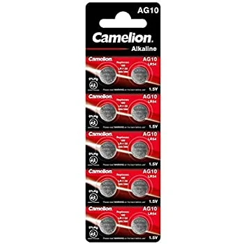 Pilha Botao Camelion Lr54 Ag10