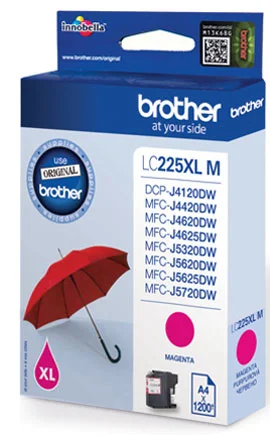 Brother Lc-225xlmbp Magenta Cartucho de Tinta