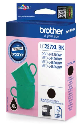 Cartucho de Tinta Compatible Brother Lc227xlbkbp .