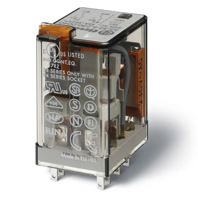 Relé Dpdt 230v 10a