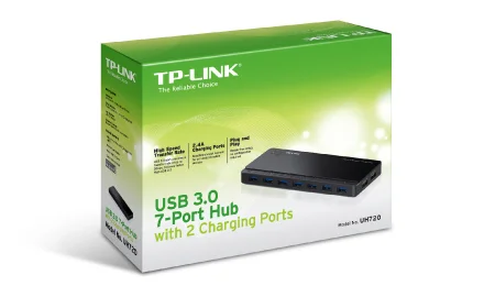 Hub Tp-Link 7-Port Usb 3.0 C/ Alimentação