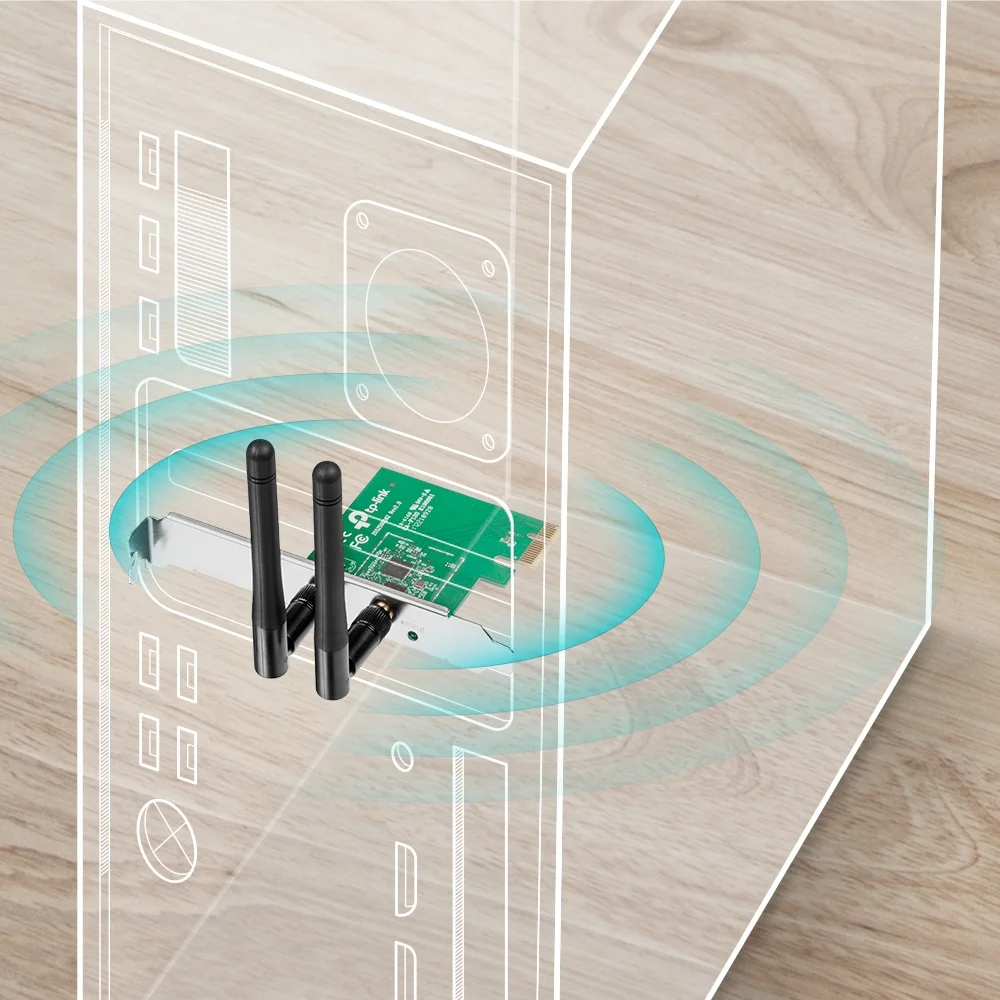 Ponto de Acesso Tp-Link Tl-Wn881nd 2,4 Ghz Preto Verde 