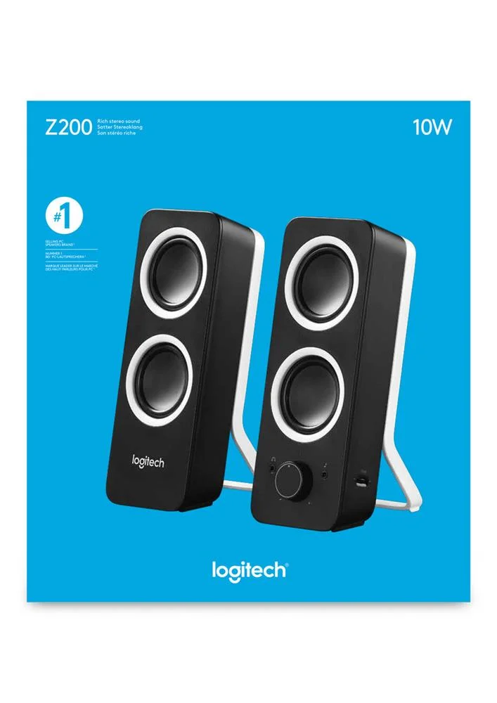 Logitech Z200 Speaker System (980-000810)