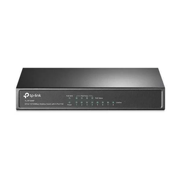 Tp-Link Tl-Sf1008p -Switch- 4x 10/100 (Poe) (Tl-Sf1008p)