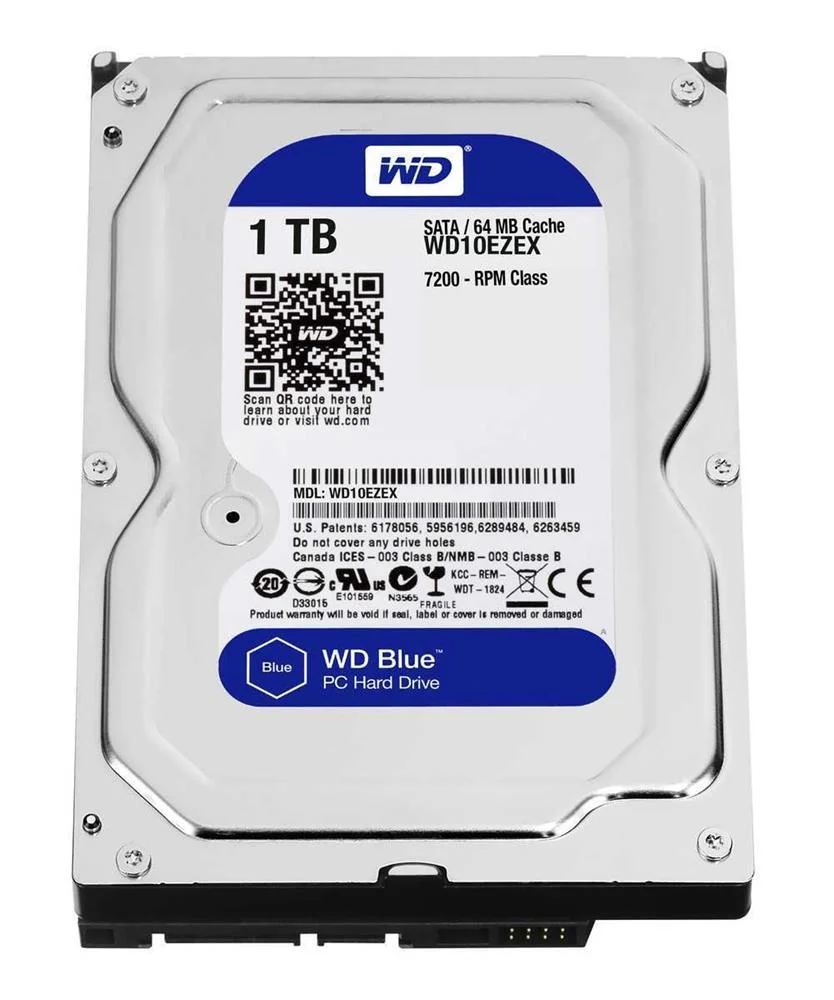 1tb  Blue Sata 3.5in 64mb      Int