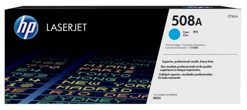 Hp Toner Cart. Cf361a (508a) F?r Lj Enterprise M552dn/ M553n/M553dn/M553x Cyan