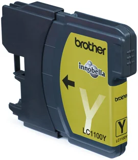 Tinteiro Brother Lc1100y Amarelo P/Mfc-6490cw Dcp.