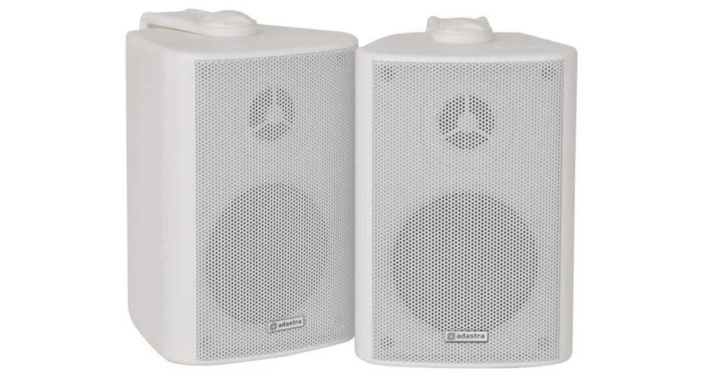 Bc3w 3inch Stereo Speakers White Pair