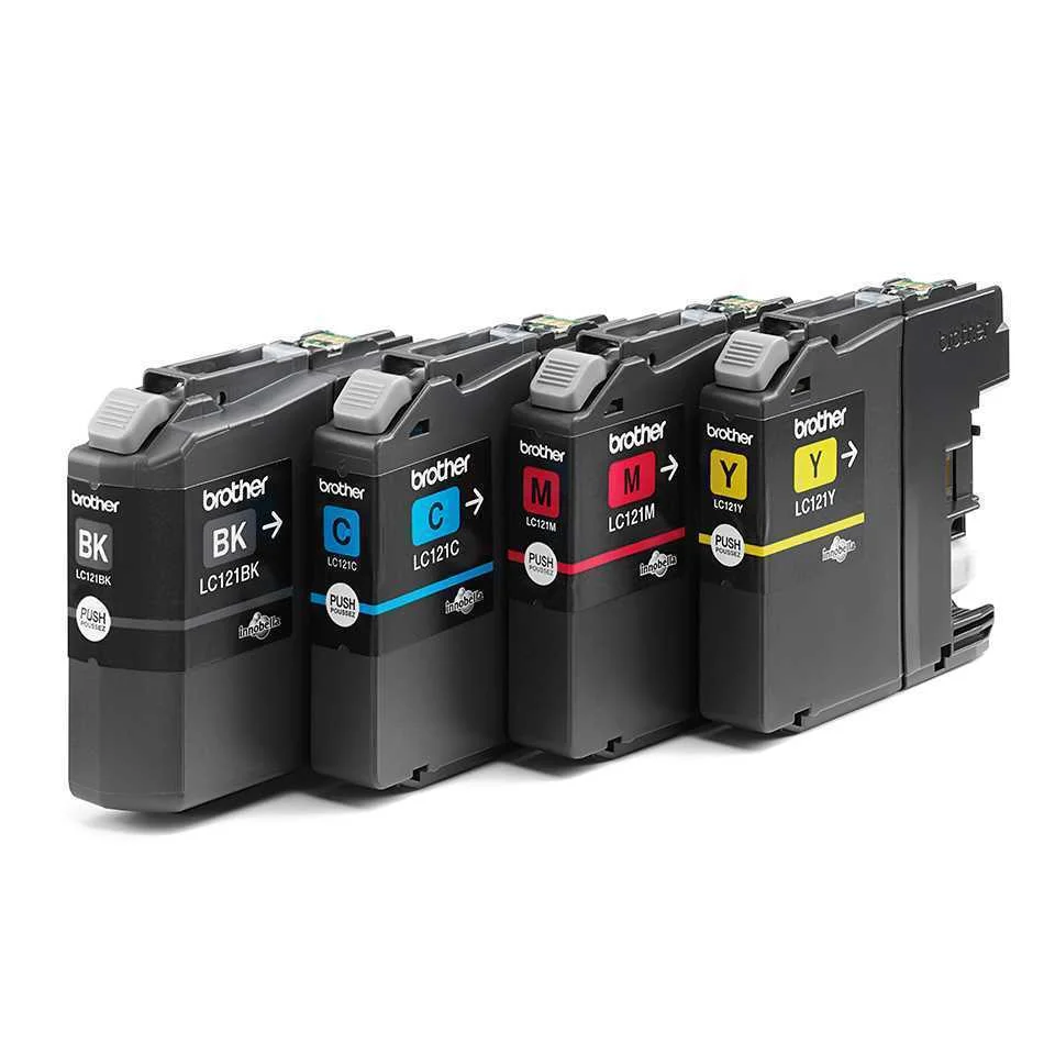Tinteiro de Tinta Original Brother Lc-121valbp Multicolor 