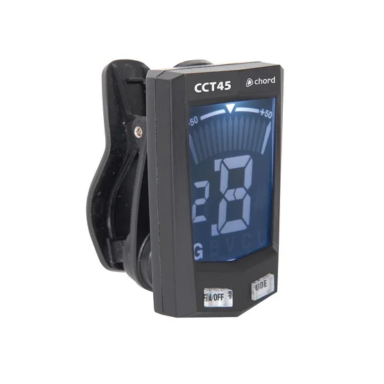 Afinador Com Lcd Grande Clip-on