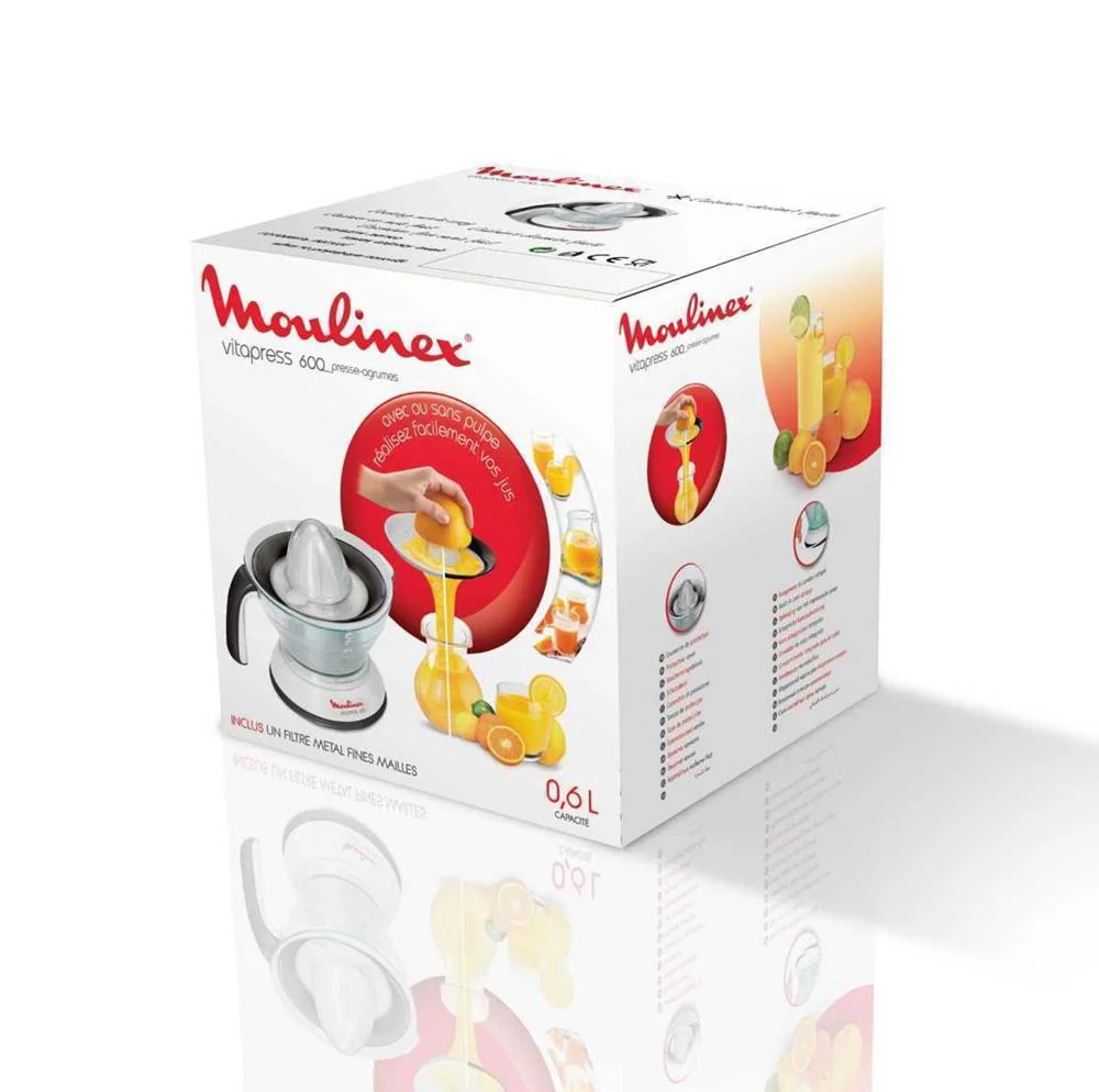Espremedor Elétrico Moulinex Vitapress 0,6 L 25W