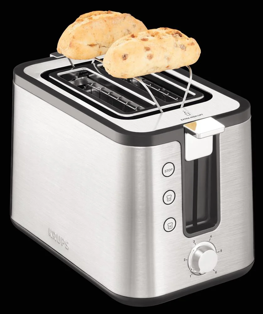 Tostador Krups Kh442d10 Inoz 2 Ranuras