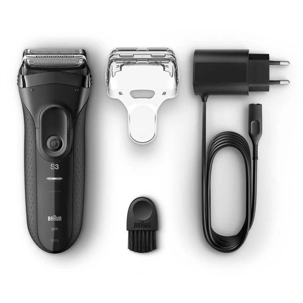 Braun Series 3 3020 Foil Shaver Trimmer Black