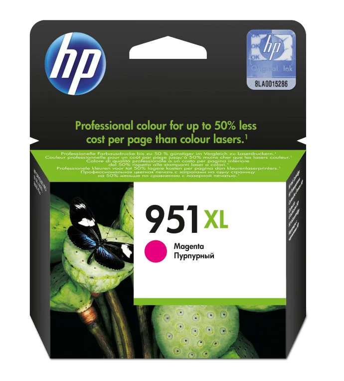 Hp Ink Cart. Cn047ae No.951xl F?r Officejet Pro 8100/8600 Magenta