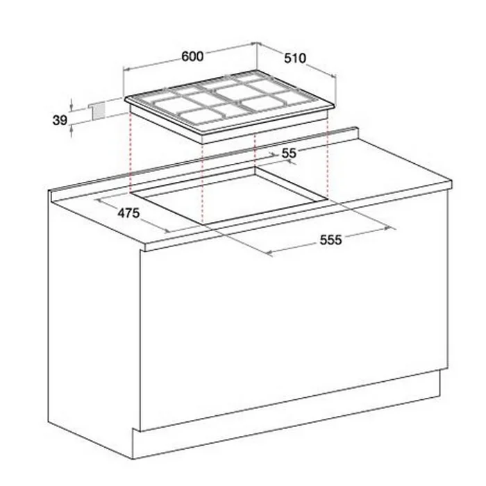 Placa Hotpoint Pcn-642-T Ix/Ha