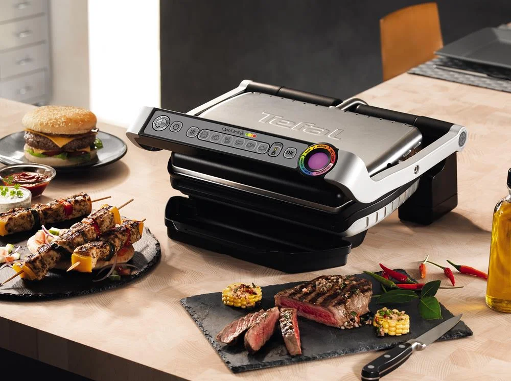 Tefal Grelhador Placas Amoviveis 2000w 6 Prog Aut.