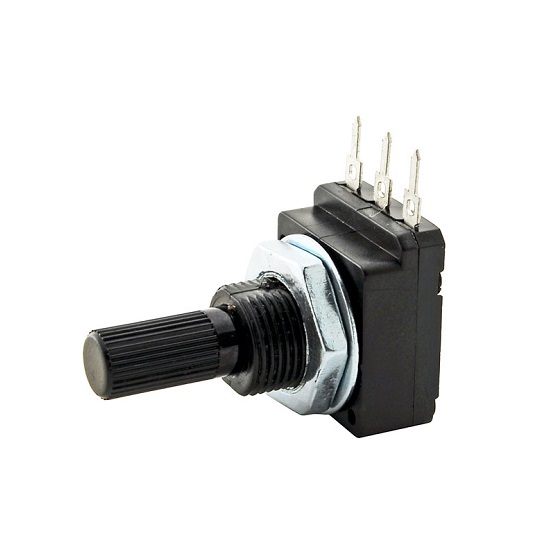 Potenciometro Linear 500k Veio Curto