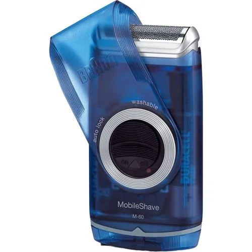 Máquina Barbear De Viagem Braun - Mobile Shave M60