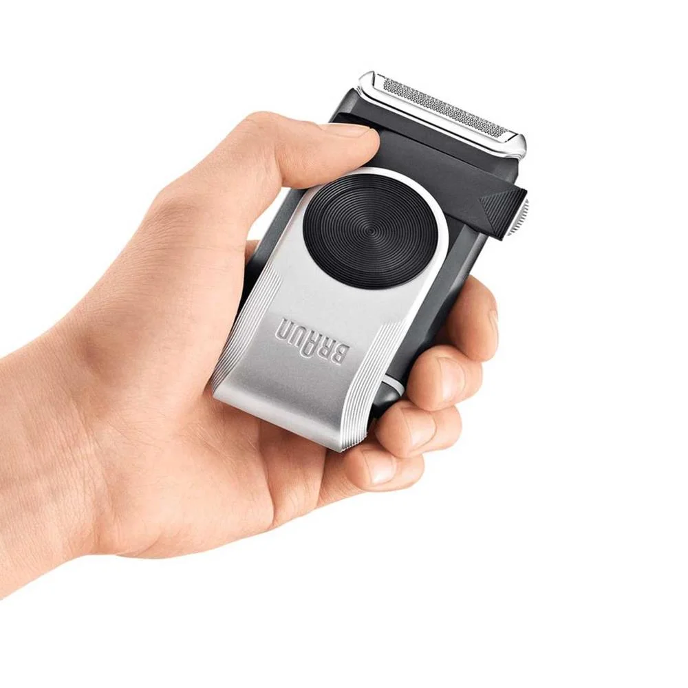 Máquina Barbear De Viagem Braun - Mobile Shave M60