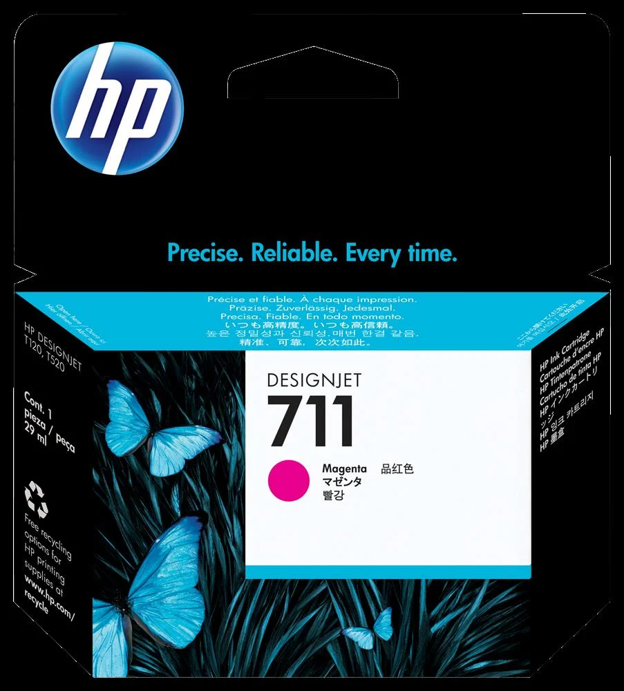 Tinteiro Hp 711 Cz131a Magenta