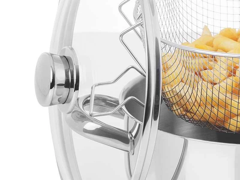 Caç./frit Silampos C/asas 24 C/cesto Europa Glass.