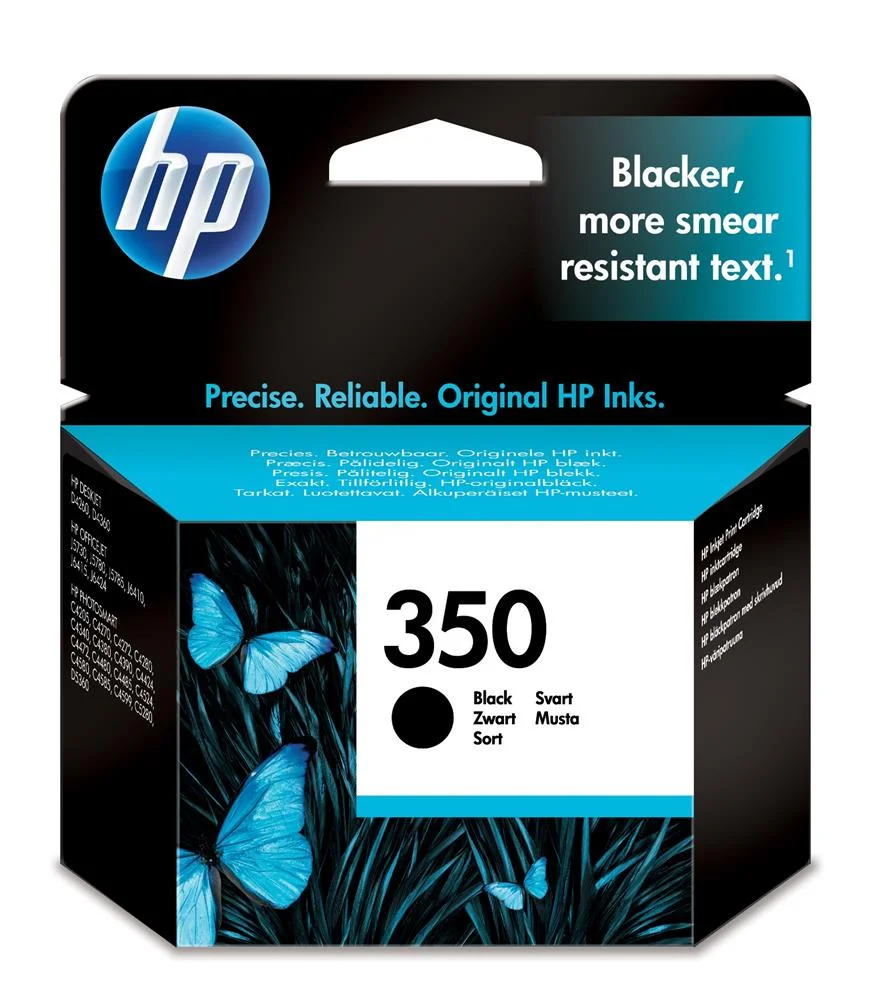 Tinteiro Original Hp 350 Preto Cb335ee