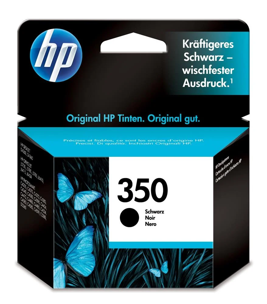 Tinteiro Original Hp 350 Preto Cb335ee