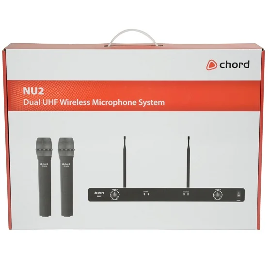 Sistema Microfone Sem Fios Uhf Dual 863.3+864.3mhz
