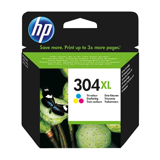 Tinteiro Hp 304xl N9k07a Tri-Colour