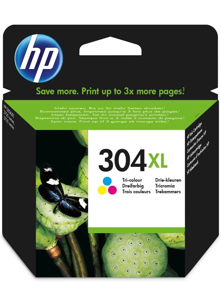 Tinteiro Hp 304xl N9k07a Tri-Colour