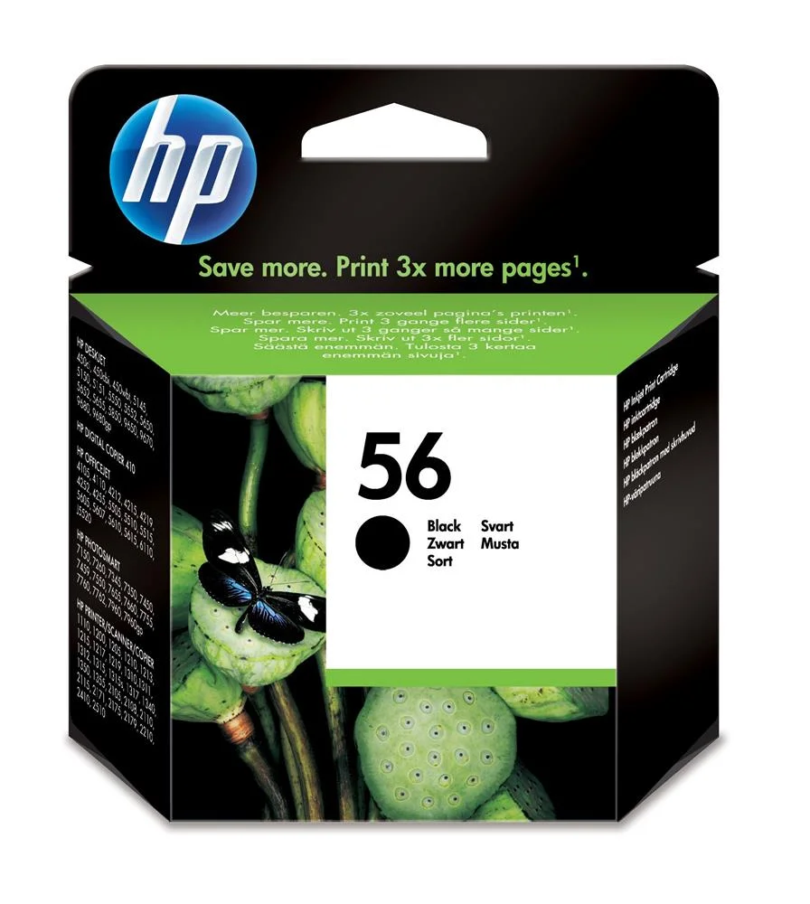 Tinteiro Hp 56 C6656a Black