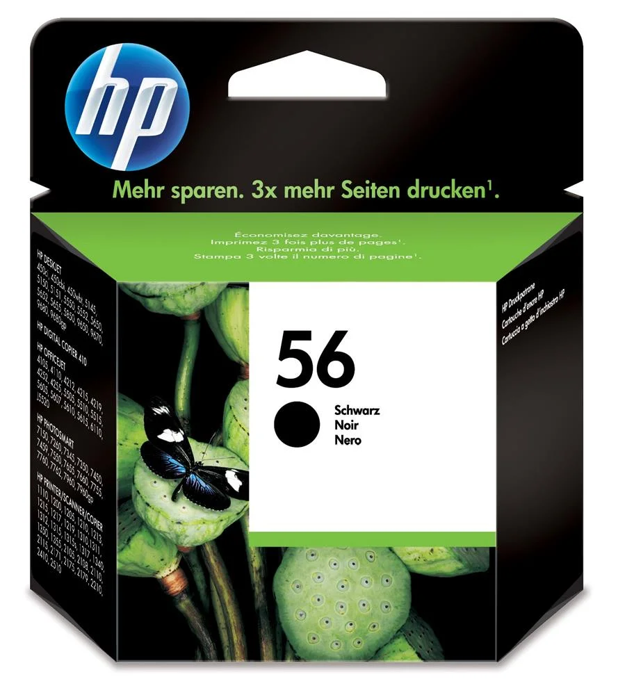 Tinteiro Hp 56 C6656a Black