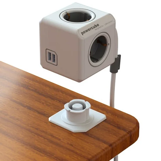 Cubo 4X16A com USB2.0 e Cabo 1.5M